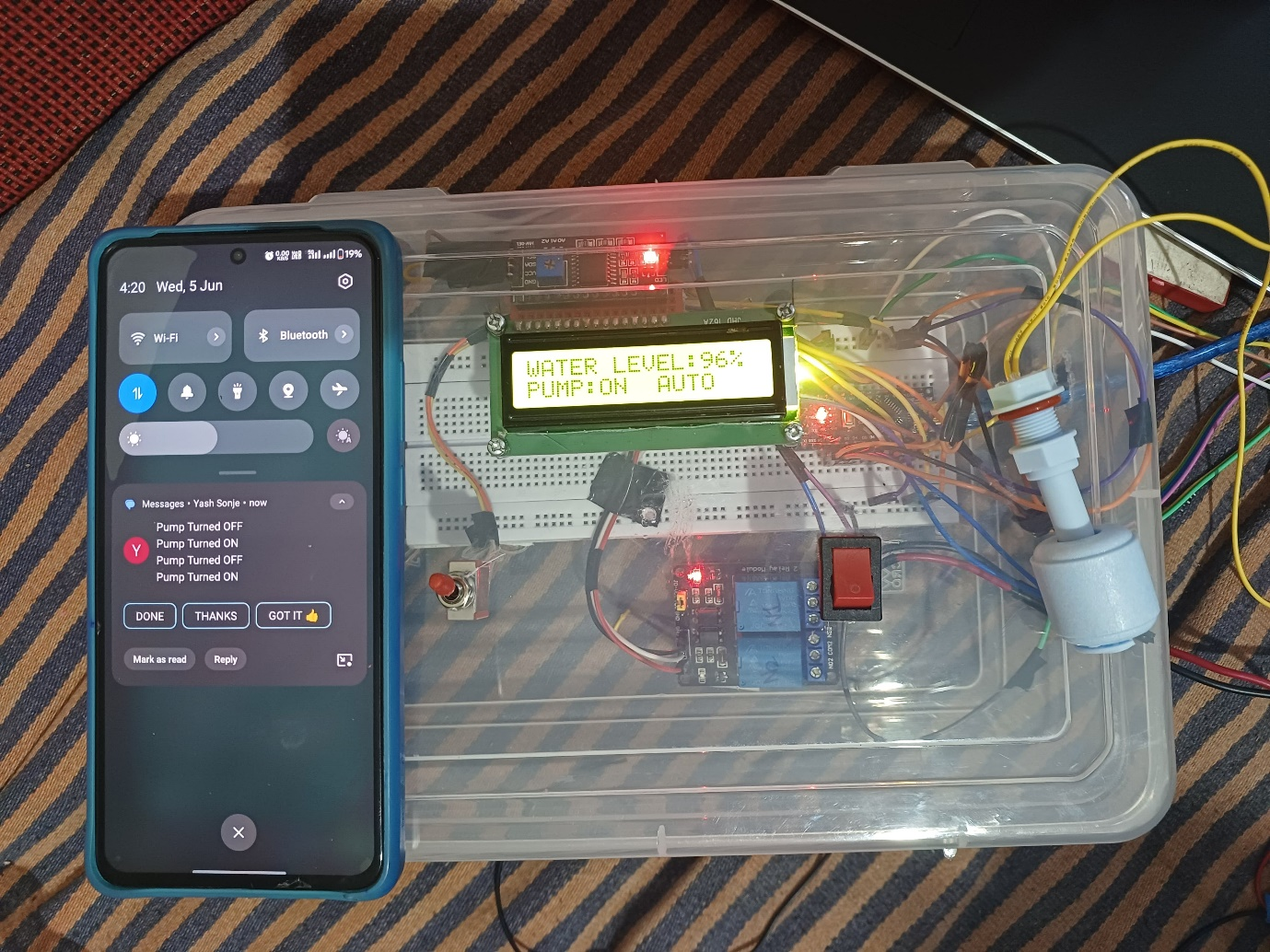 HydroSense prototype 2